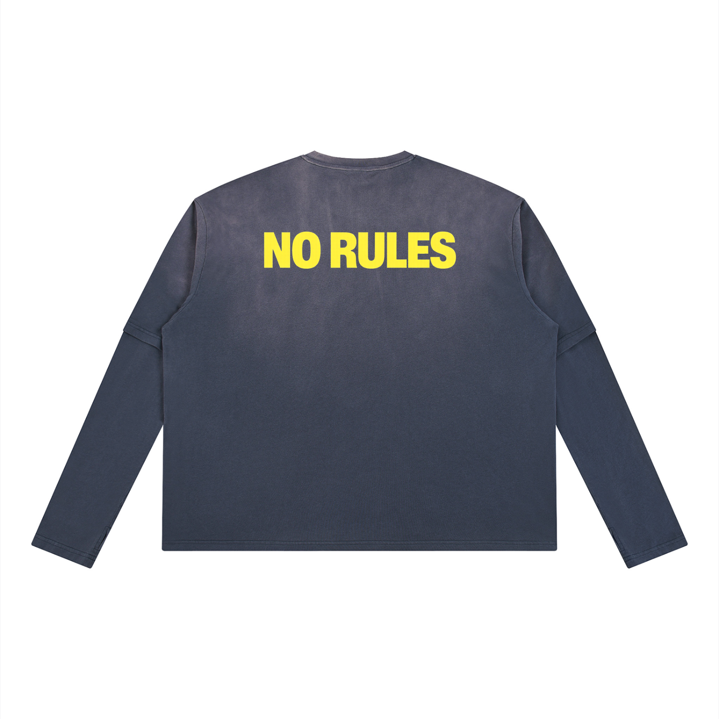 Unisex Vintage Wash Layered T-Shirt