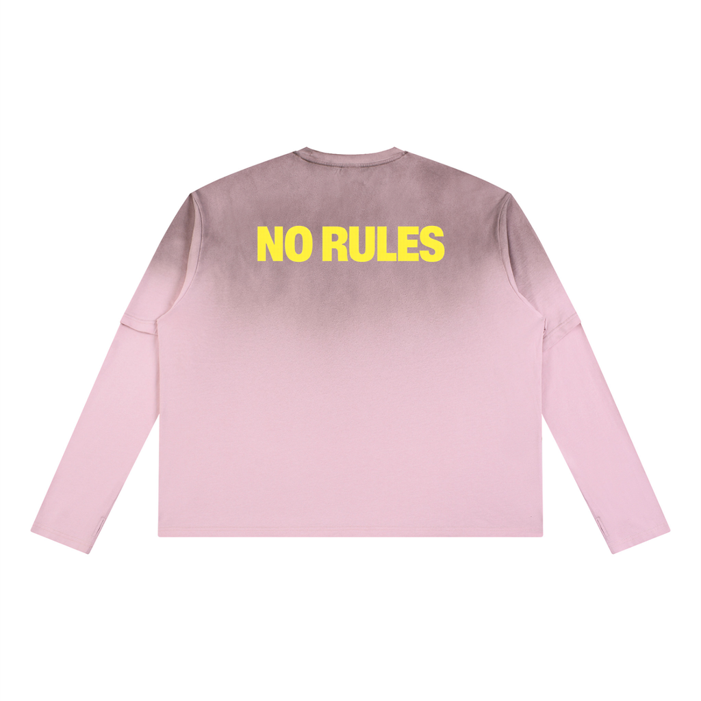 Unisex Vintage Wash Layered T-Shirt